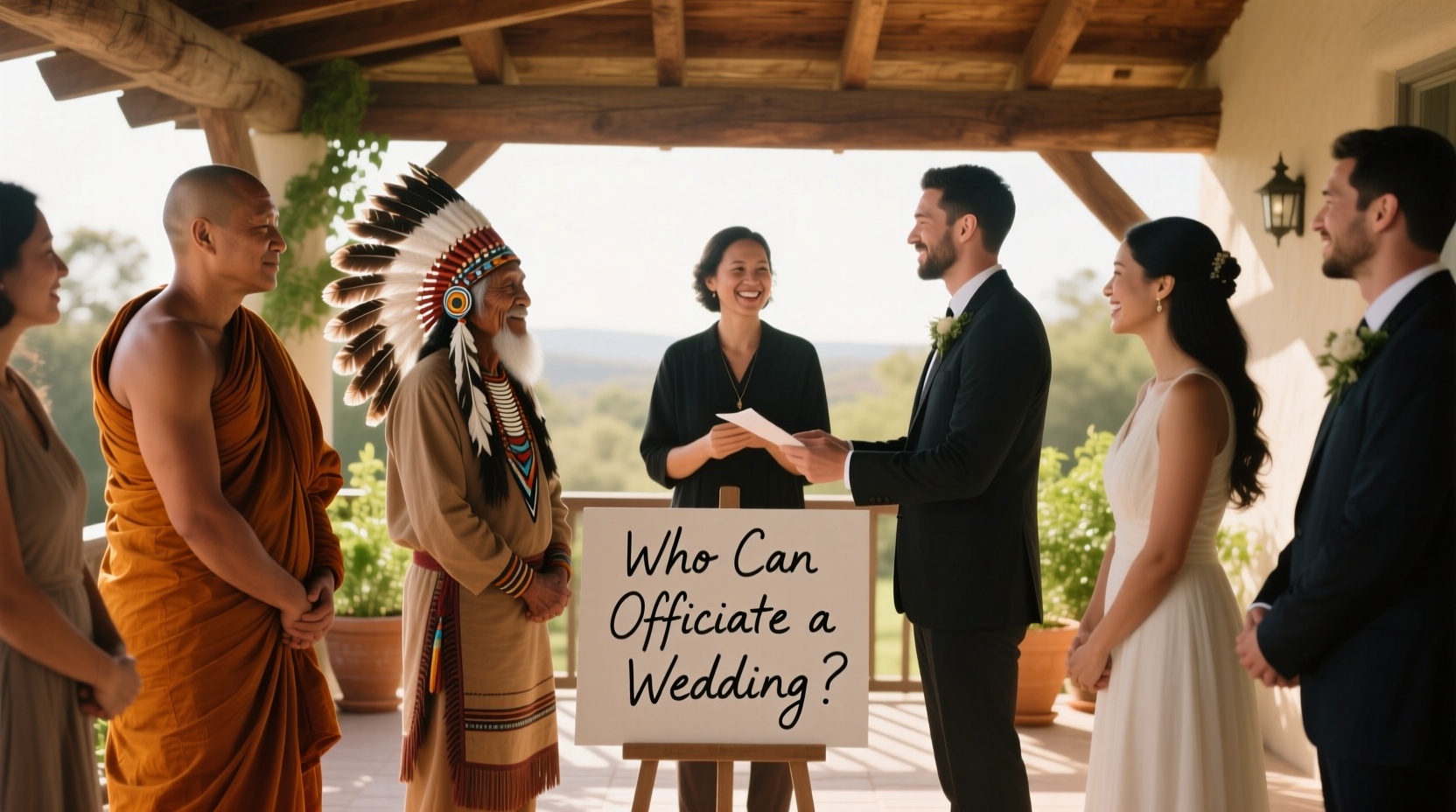 who can officiate a wedding ceremony