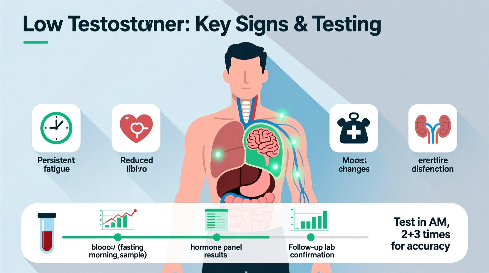 how to identify low testosterone levels key signs and reliable testing methods