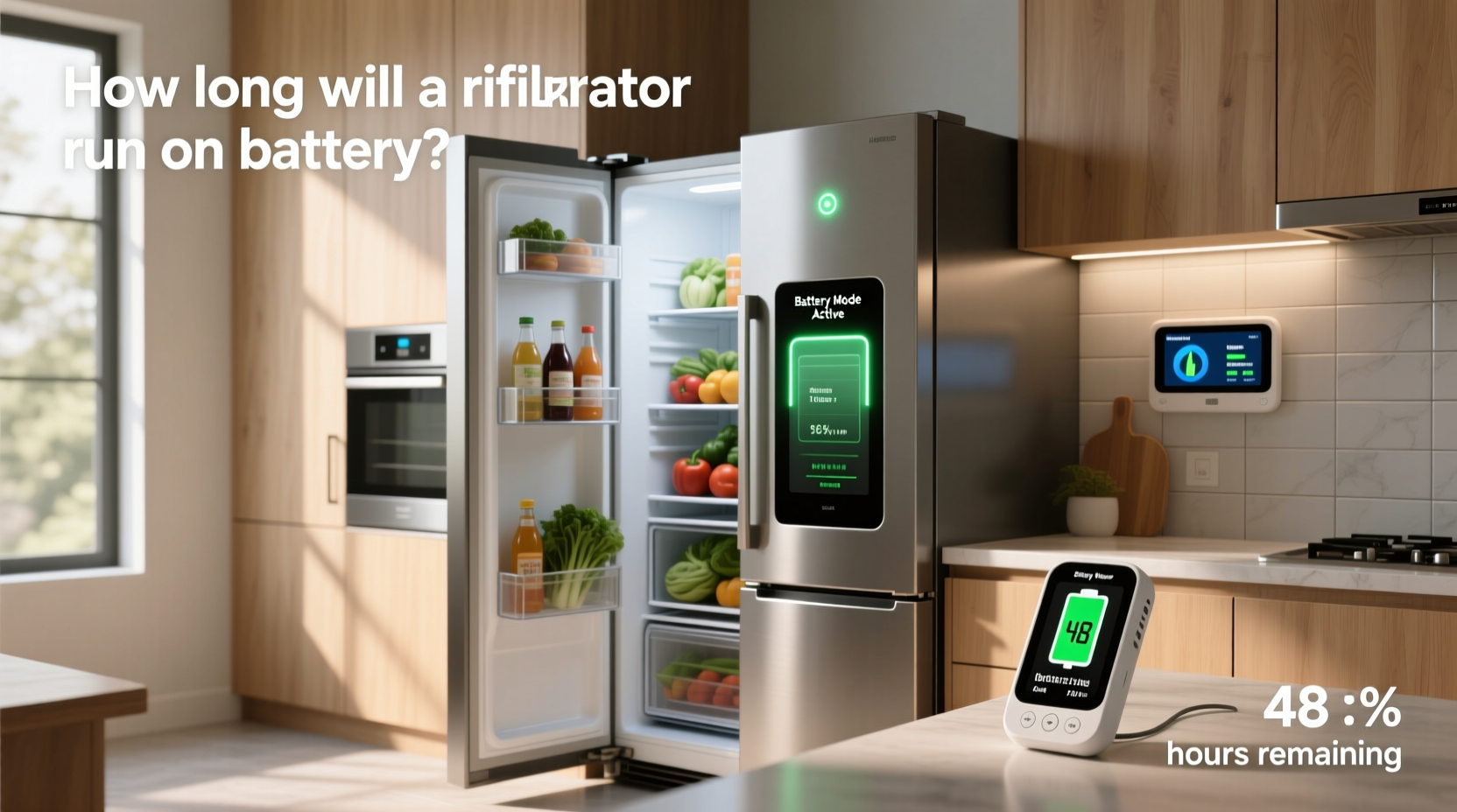 How to choose refrigerator with battery,How long will a refrigerator run on battery?