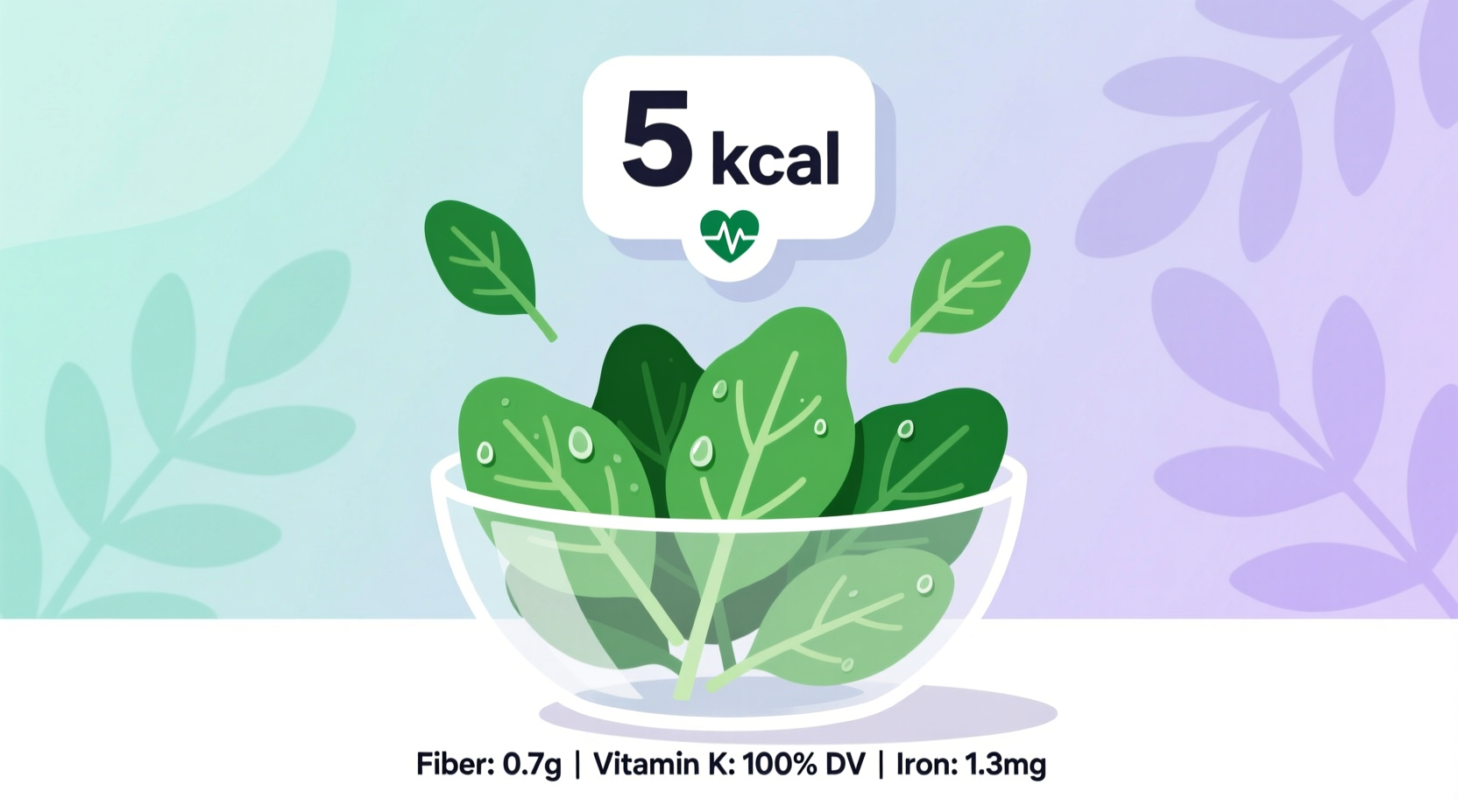 Calories in One Cup Spinach: Exact Numbers & Nutrition Facts