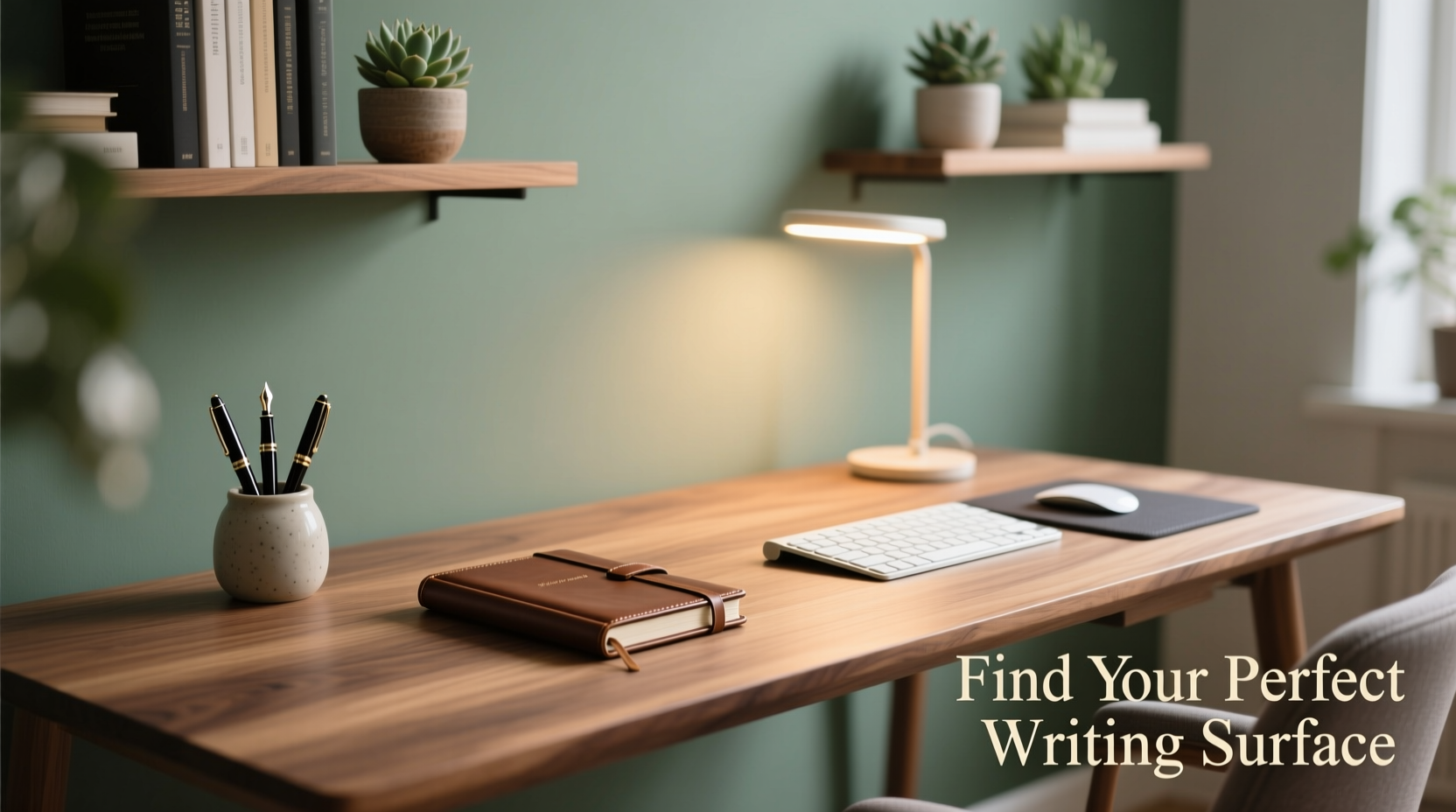 how to find the perfect writing surface for maximum comfort at your desk