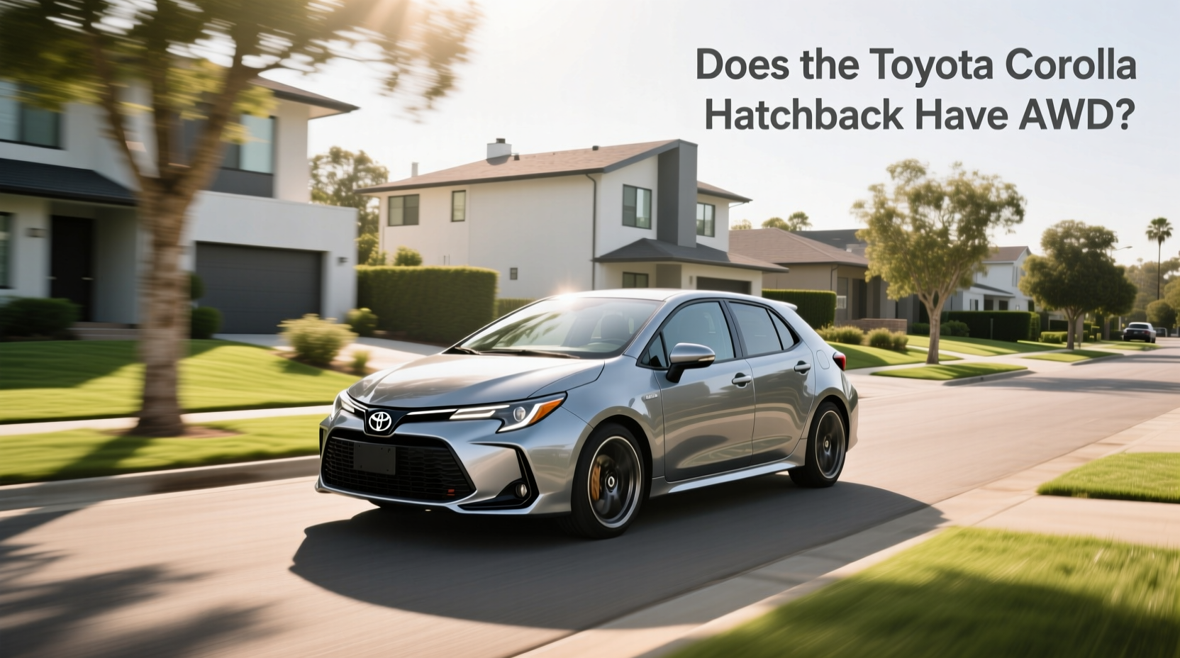 2025 Toyota GR Corolla in motion on coastal road