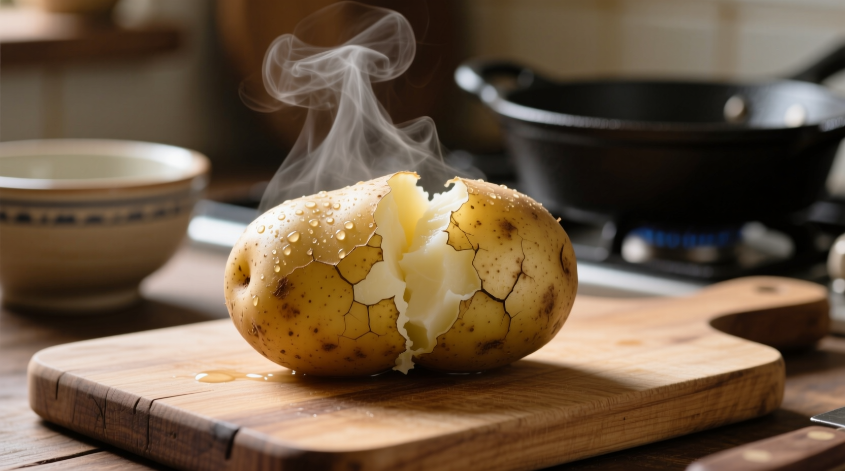 par boiled potato