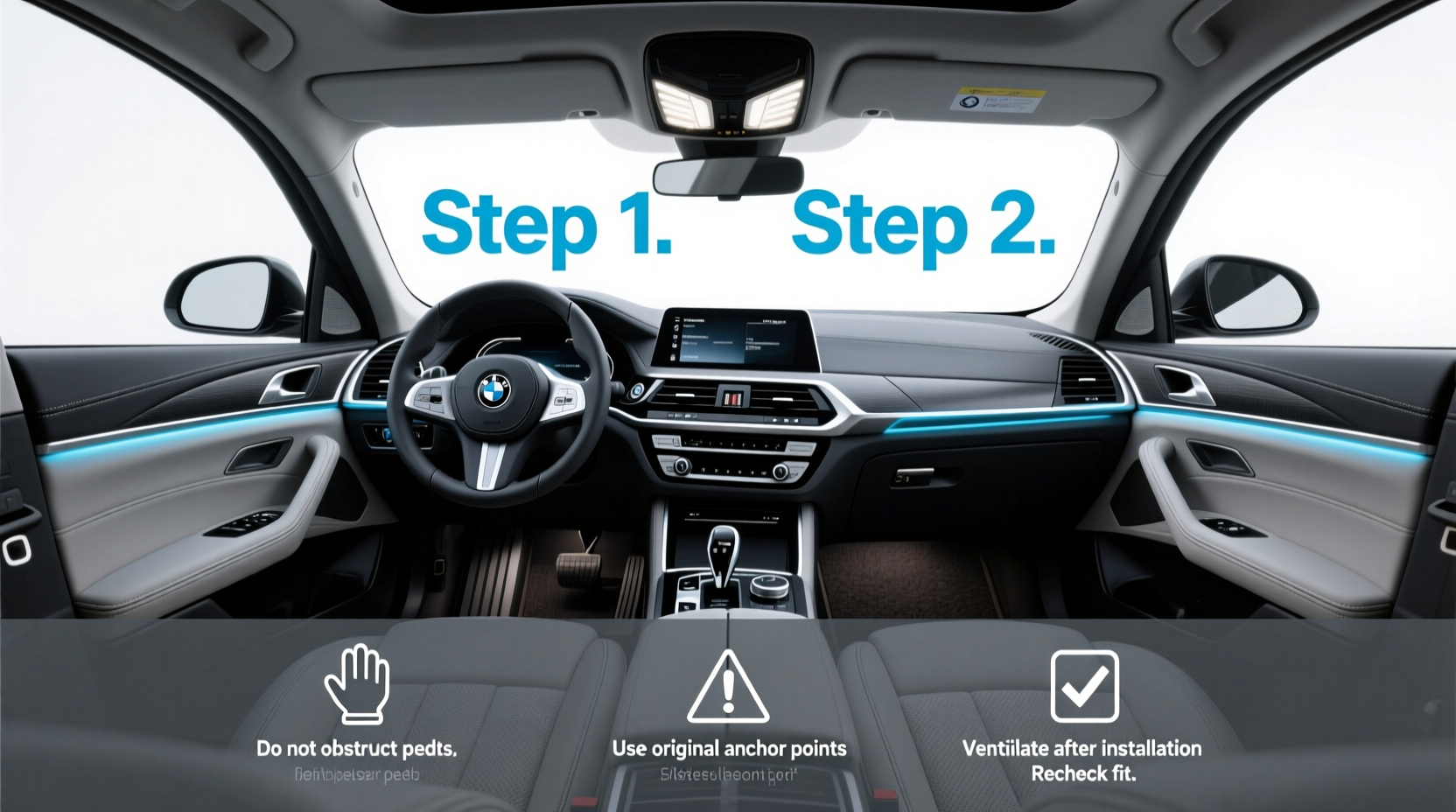 How to Choose Ambient Lighting Kit 2019 BMW X3
