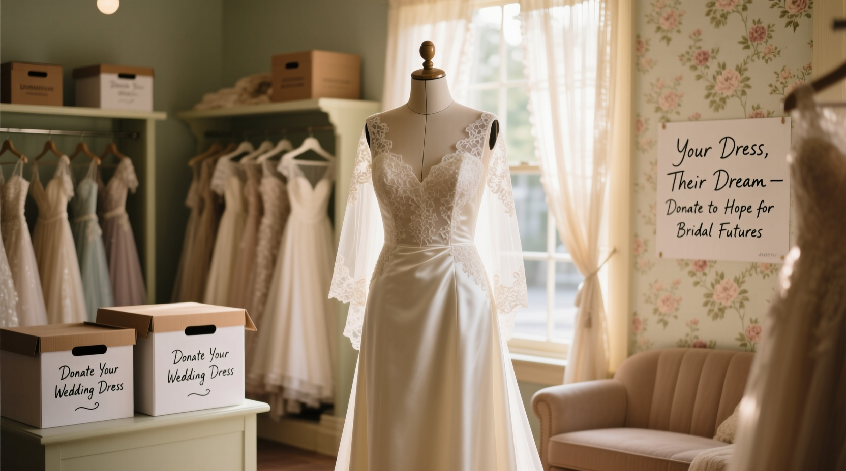 where can you donate a wedding dress