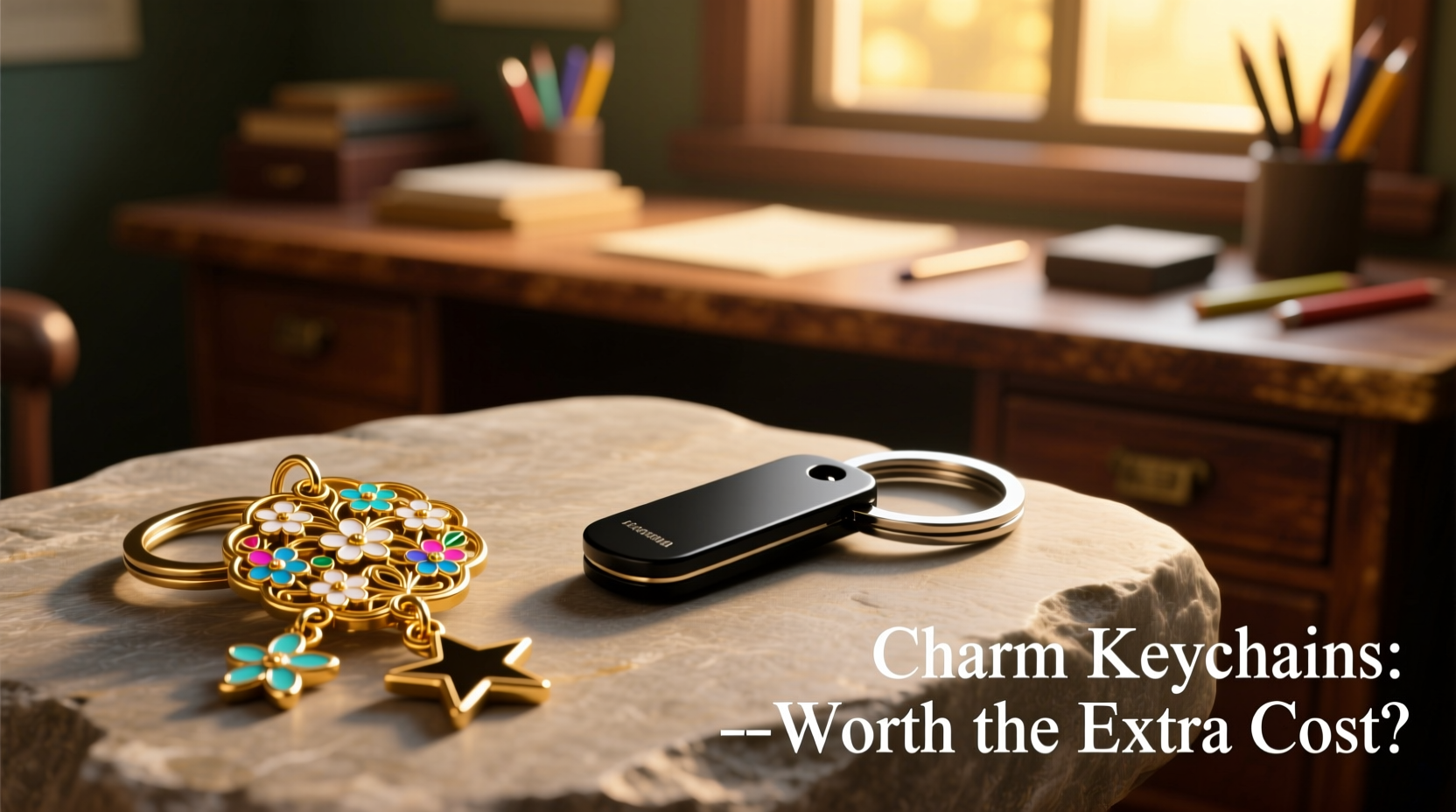 charm keychains vs plain keychains are charms worth the extra cost or are they just annoying