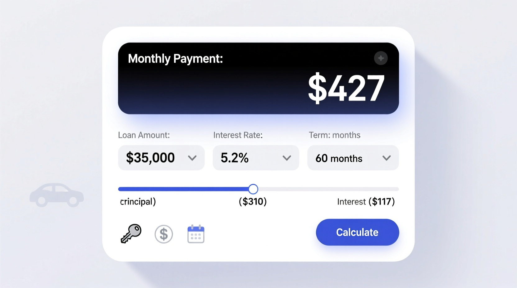 how much will car payment be