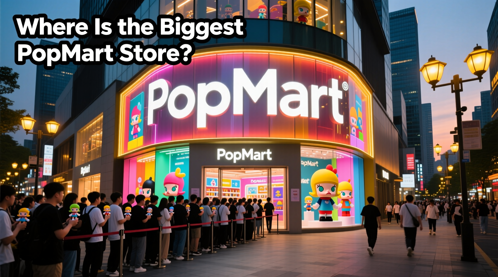 where is the biggest popmart store