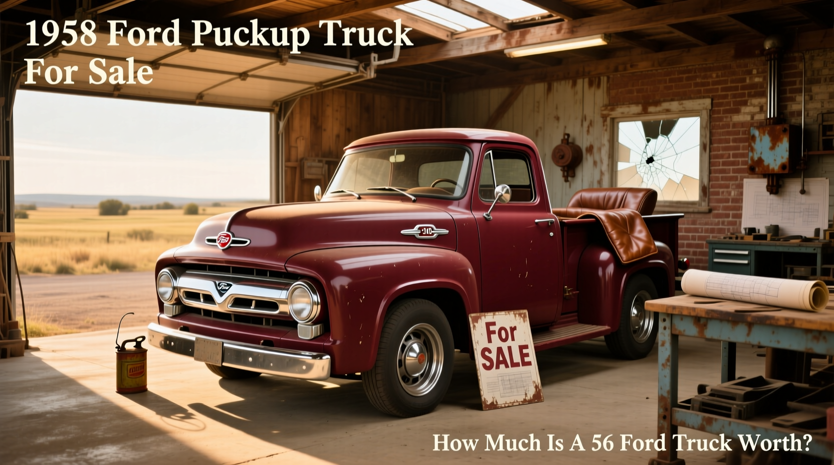 1956–1958 ford f 100 trucks value buying guide