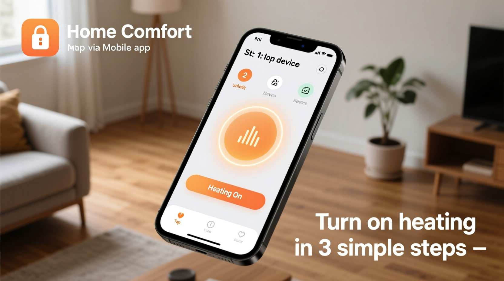 effortless comfort step by step guide to turning on your heating using your mobile phone