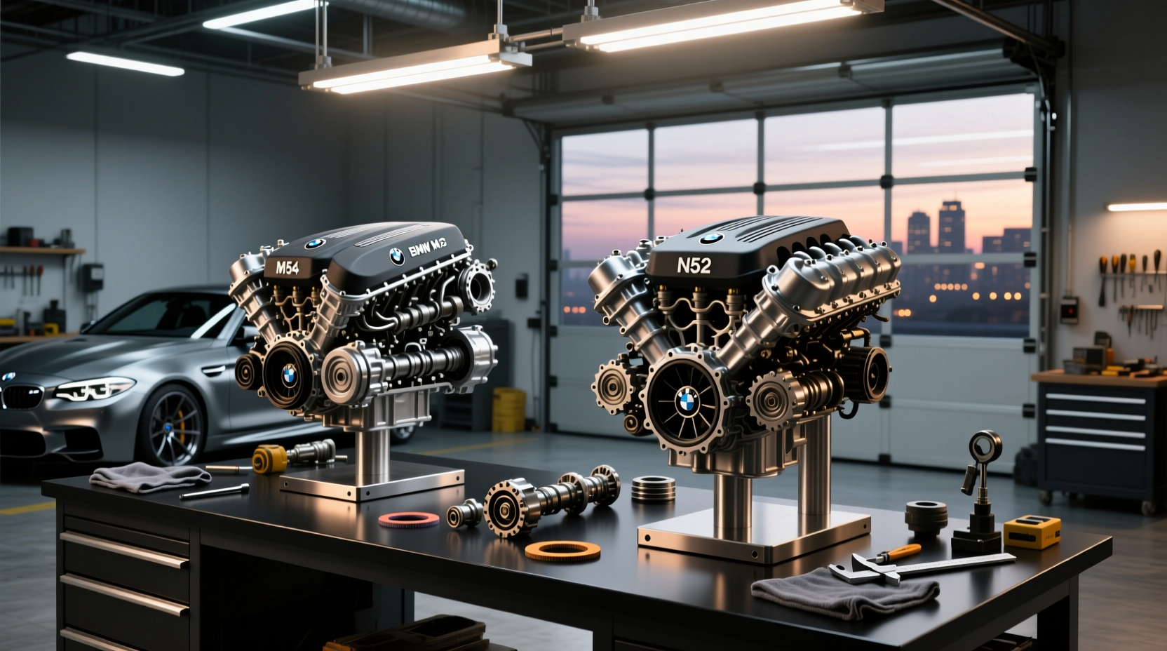 How does BMW M54 compare to N52 engine performance and reliability?