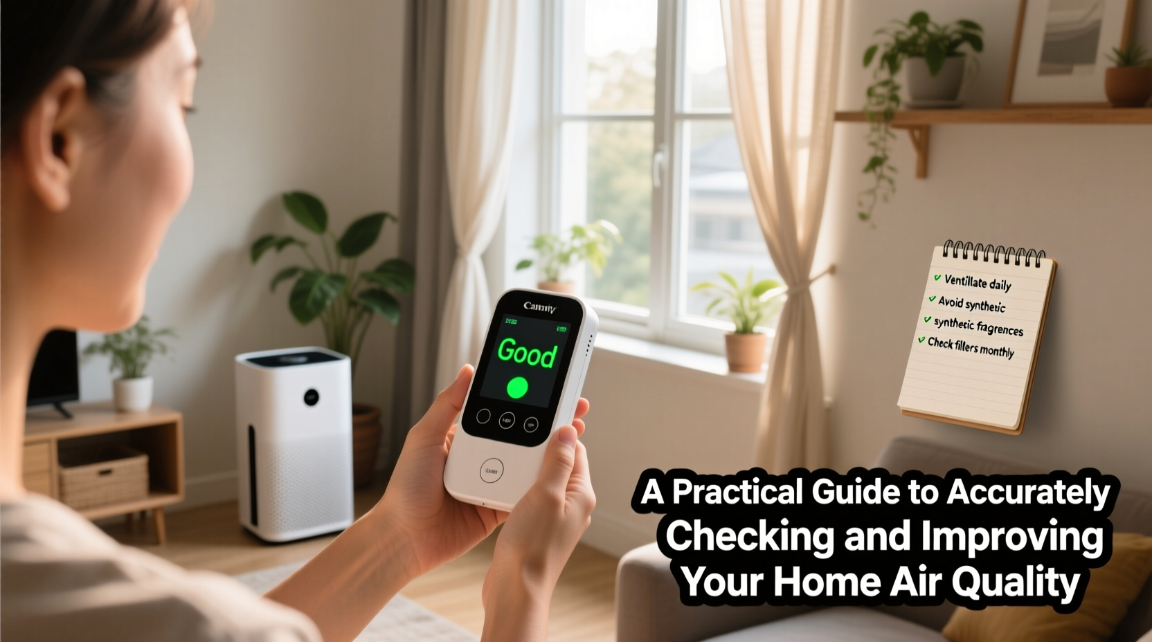 a practical guide to accurately checking and improving your home air quality