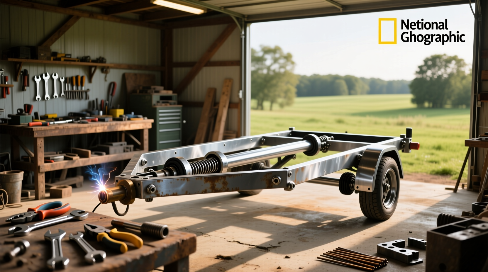 How to Build a DIY Axle-Less Trailer Suspension System