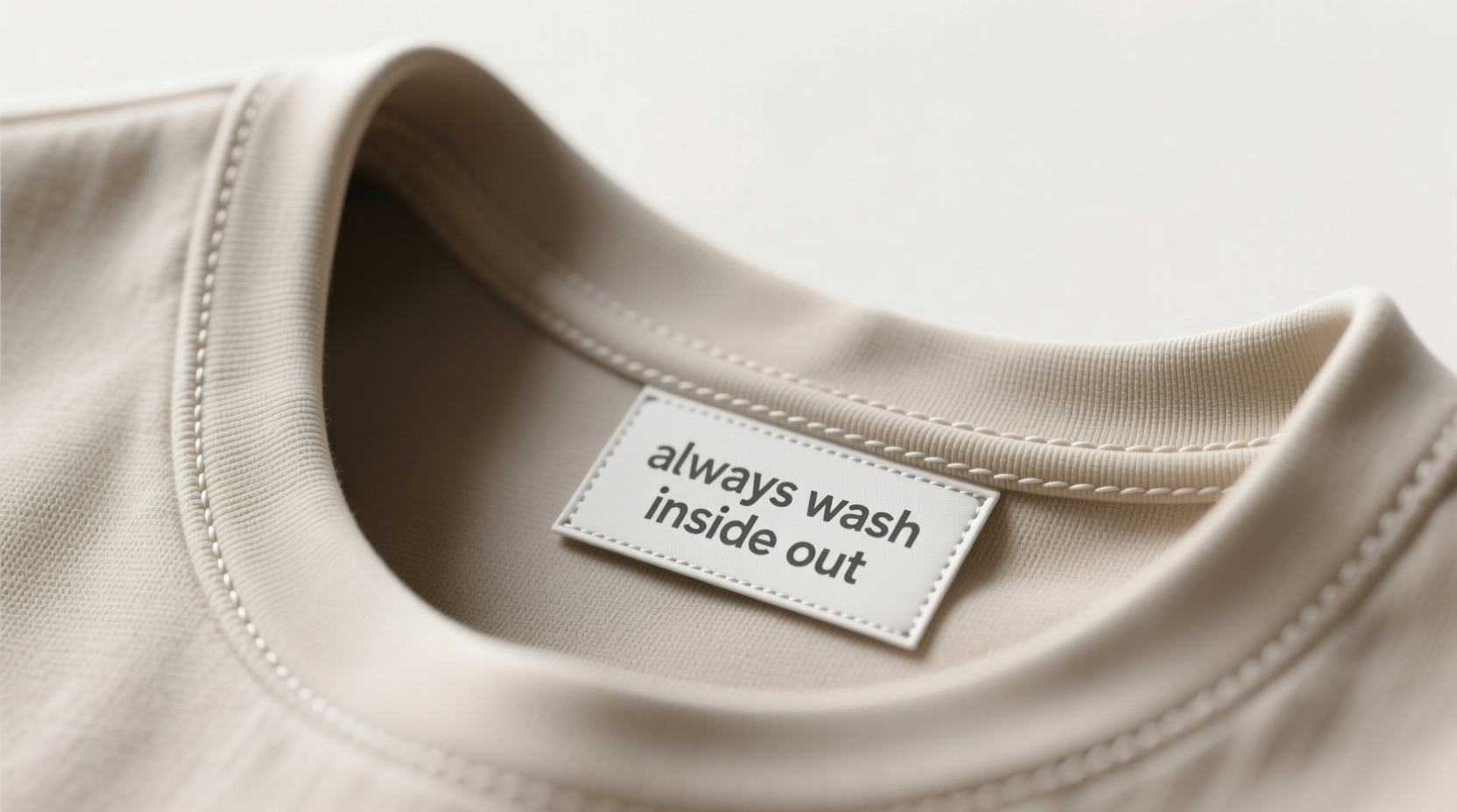 always wash inside out