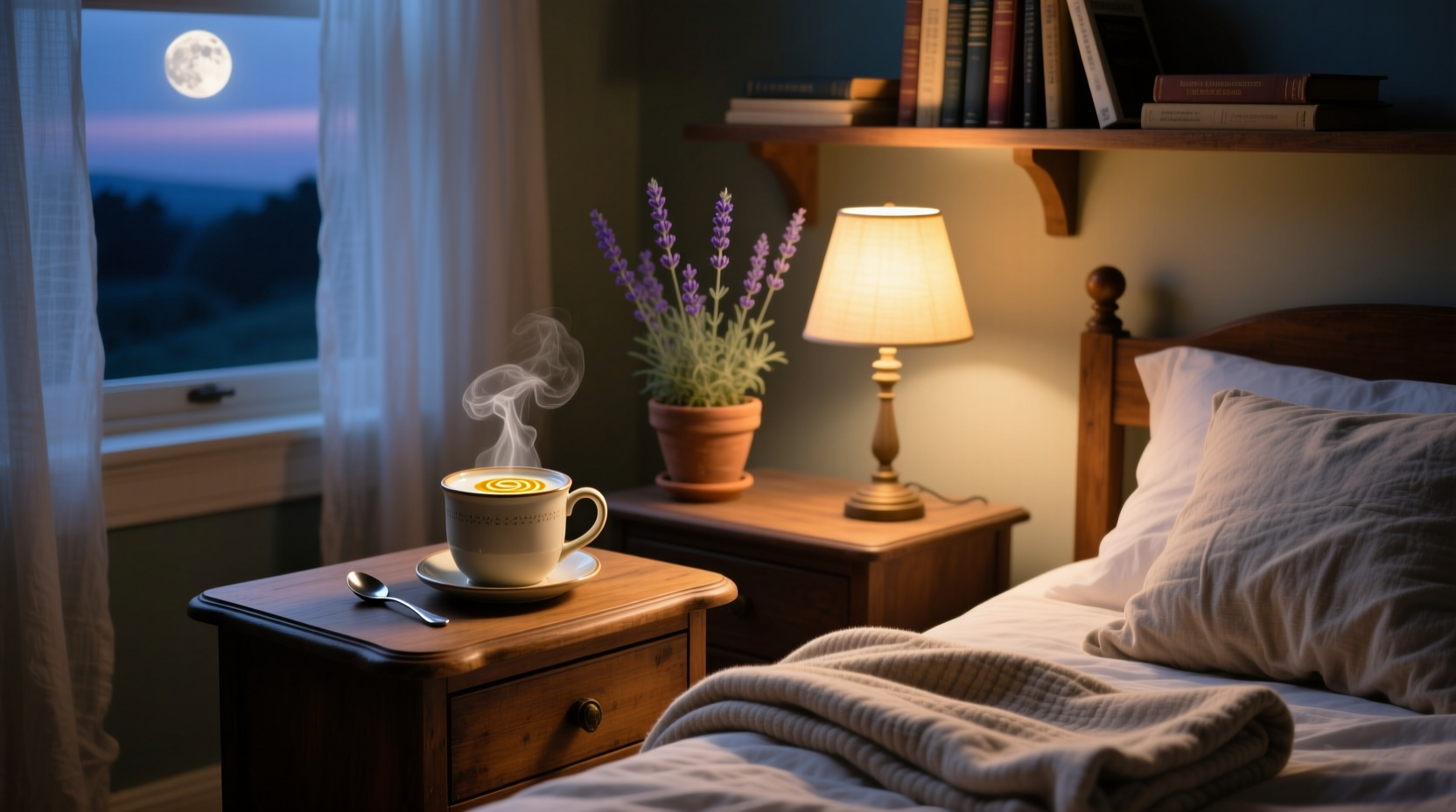 warm milk with honey for sleep