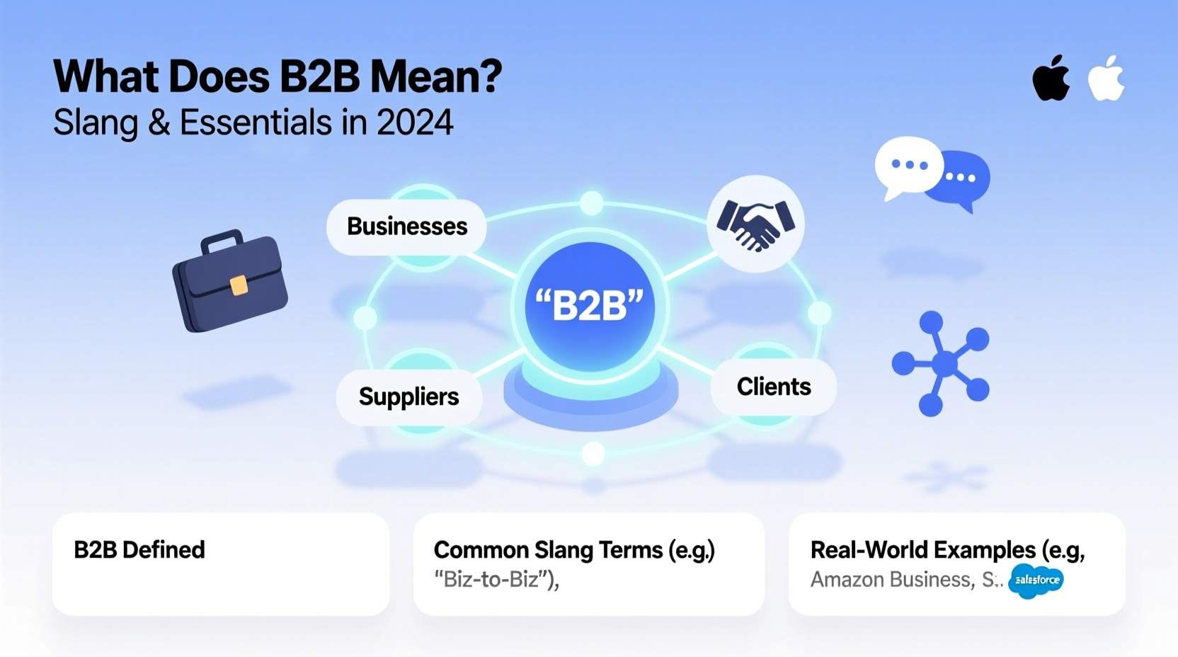 what does b2b mean slang