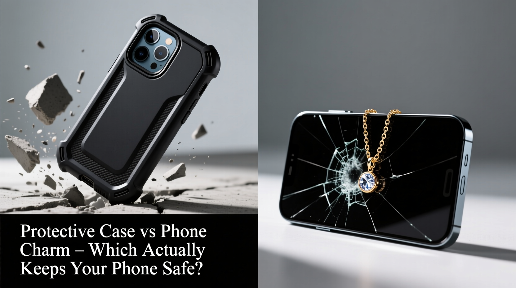 protective case vs phone charm which actually keeps your phone safe