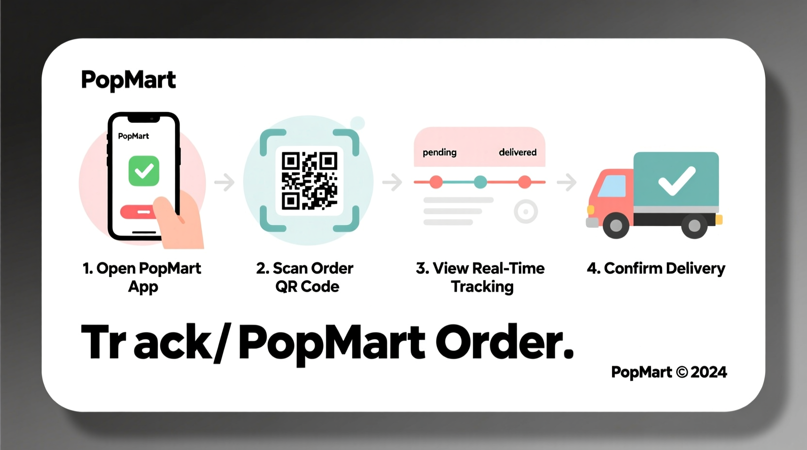 how to track popmart order