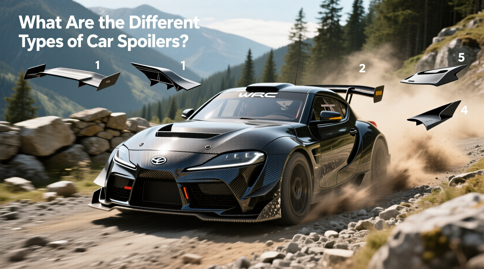 How to Choose WRC Style Spoiler, What Are the Types? Buying Guide