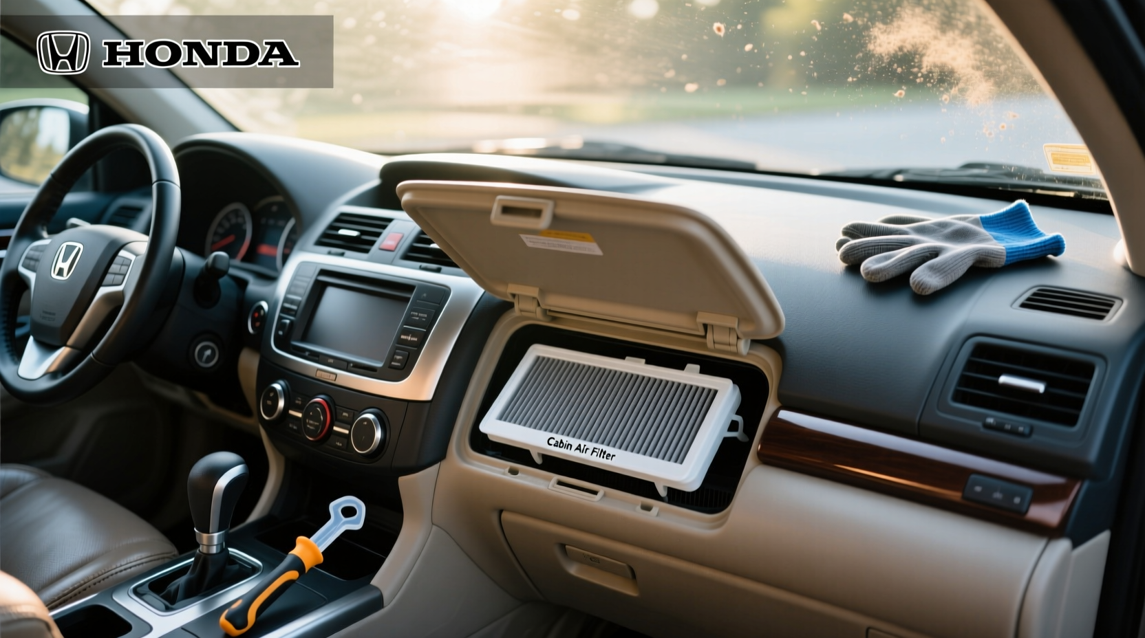 2004 honda cr v cabin air filter quick replacement guide