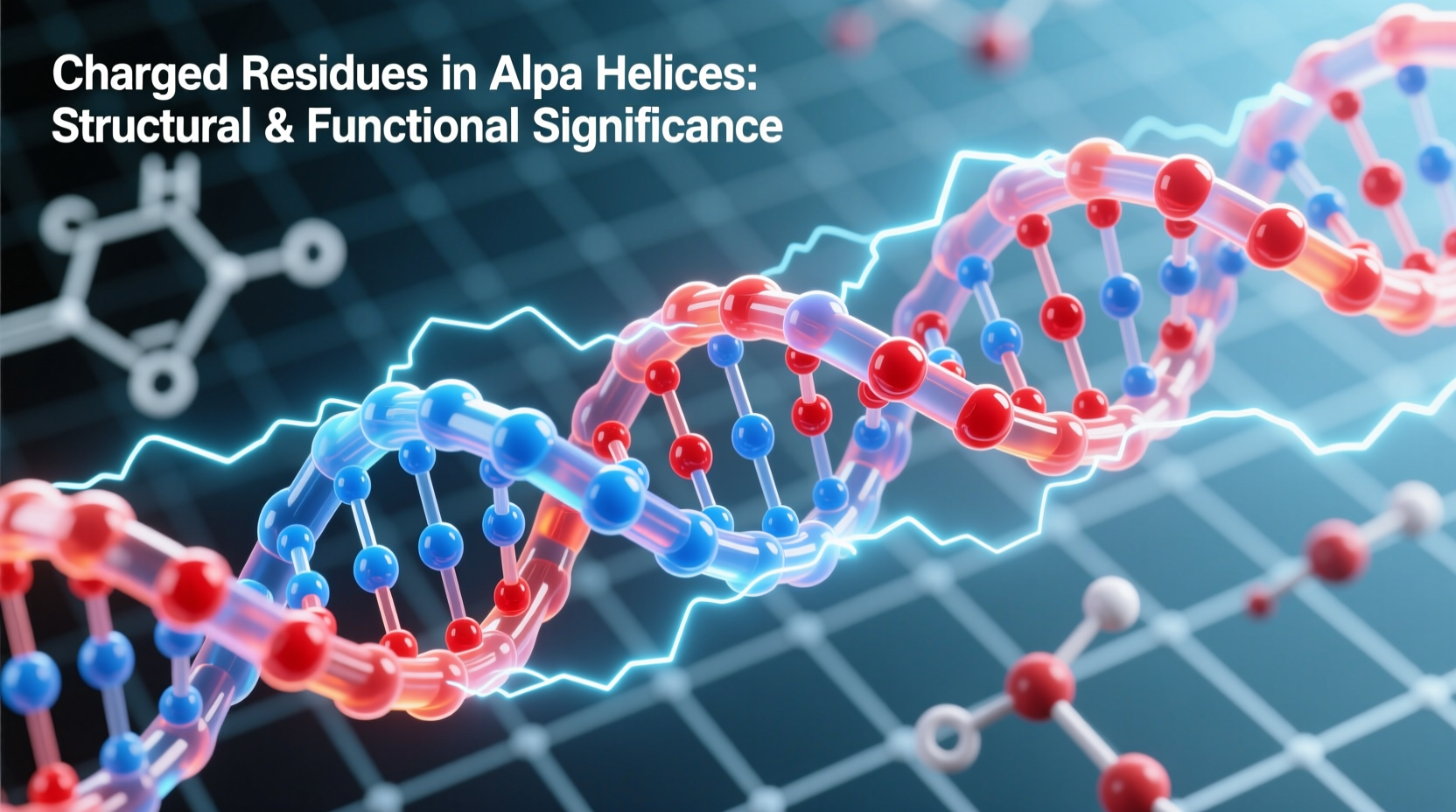 charged residues alpha helices why are they important
