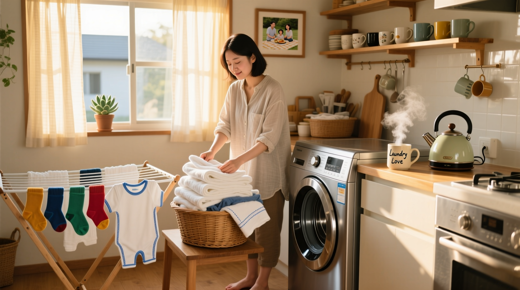 modern day homekeeping for the love of laundry