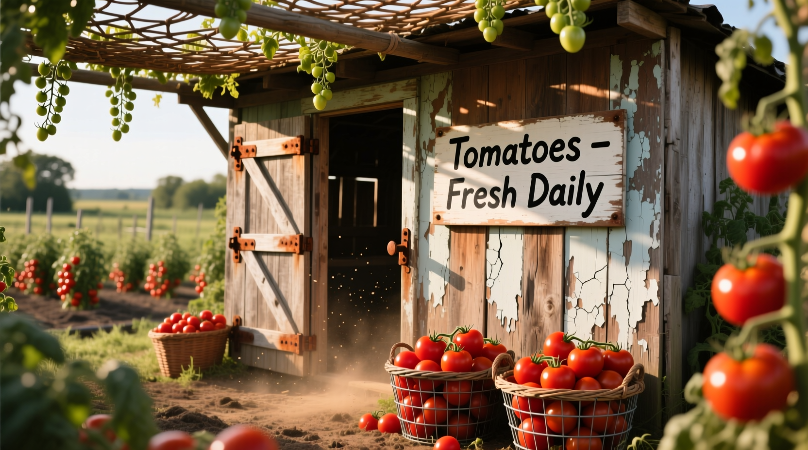 tomato shed