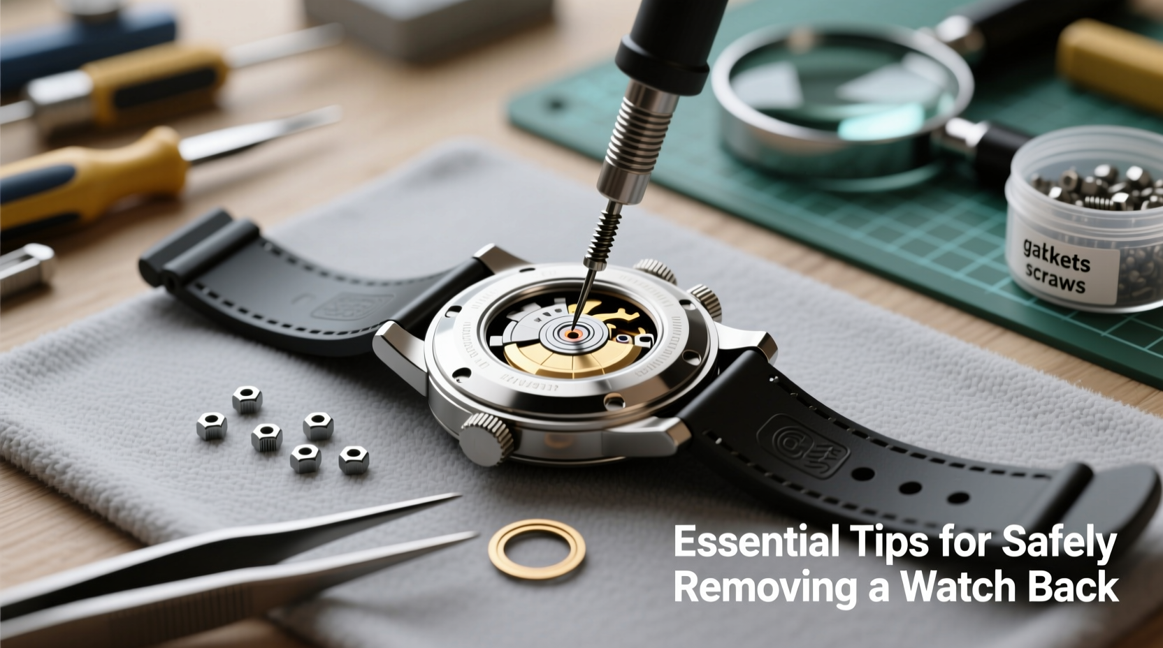 essential tips for safely removing the back of a watch without damage