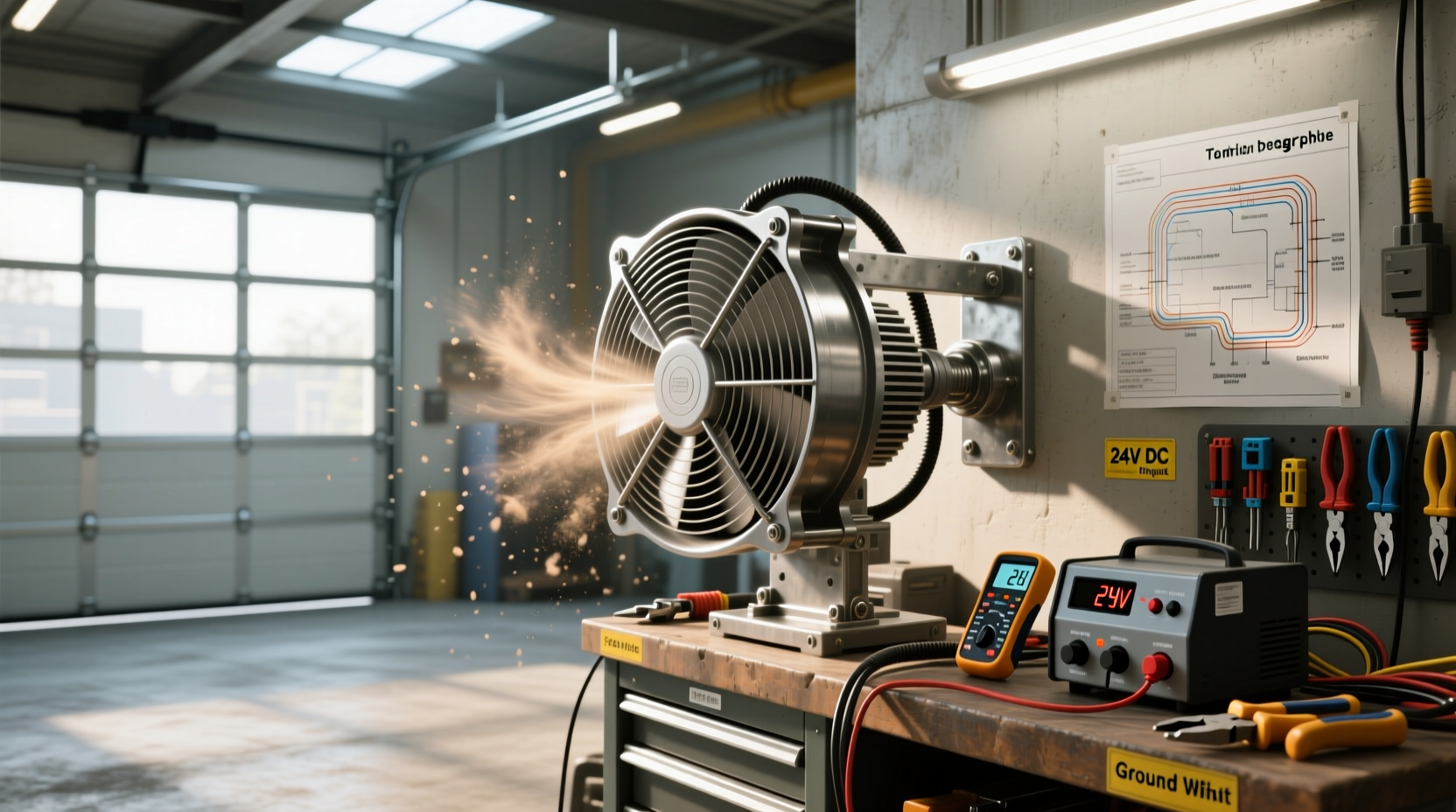 How to choose automotive fan 24v,How to power a 24V fan? guide