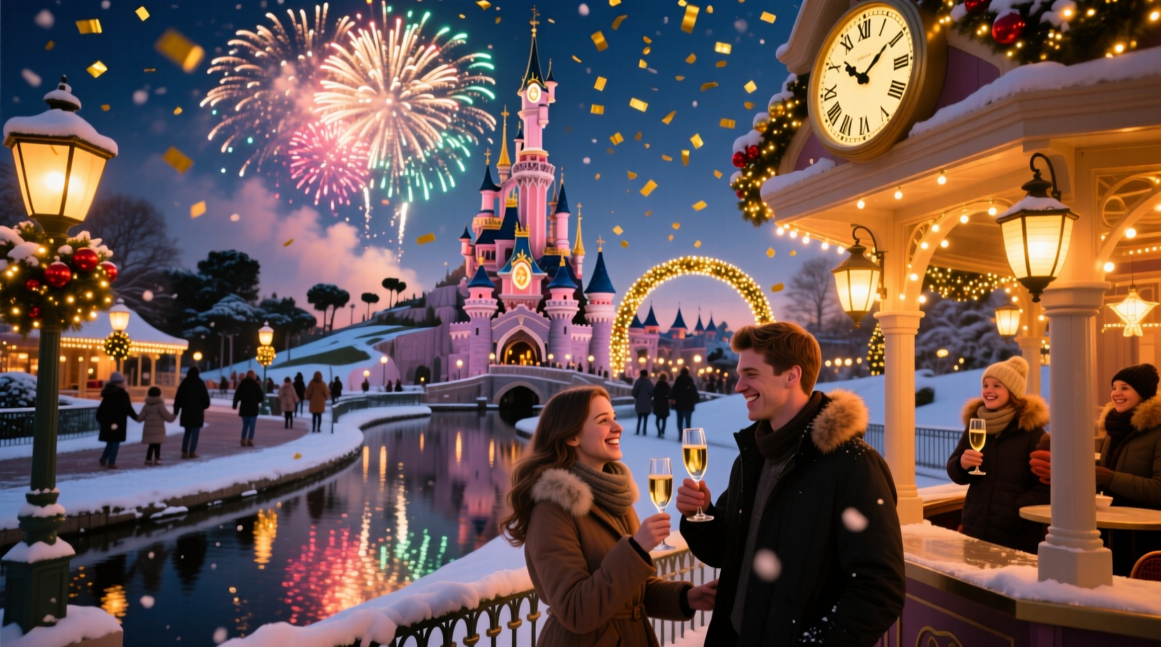 what is disneyland paris like at new year