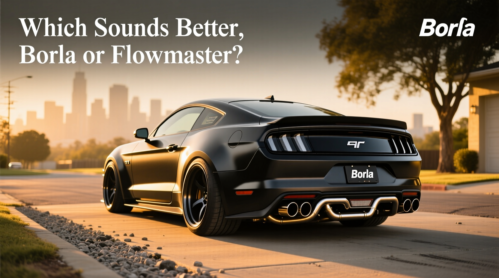 How to Choose Borla Exhaust System: Borla vs Flowmaster Sound Guide
