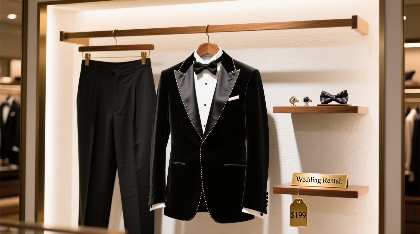 how much is it to rent a tux for wedding