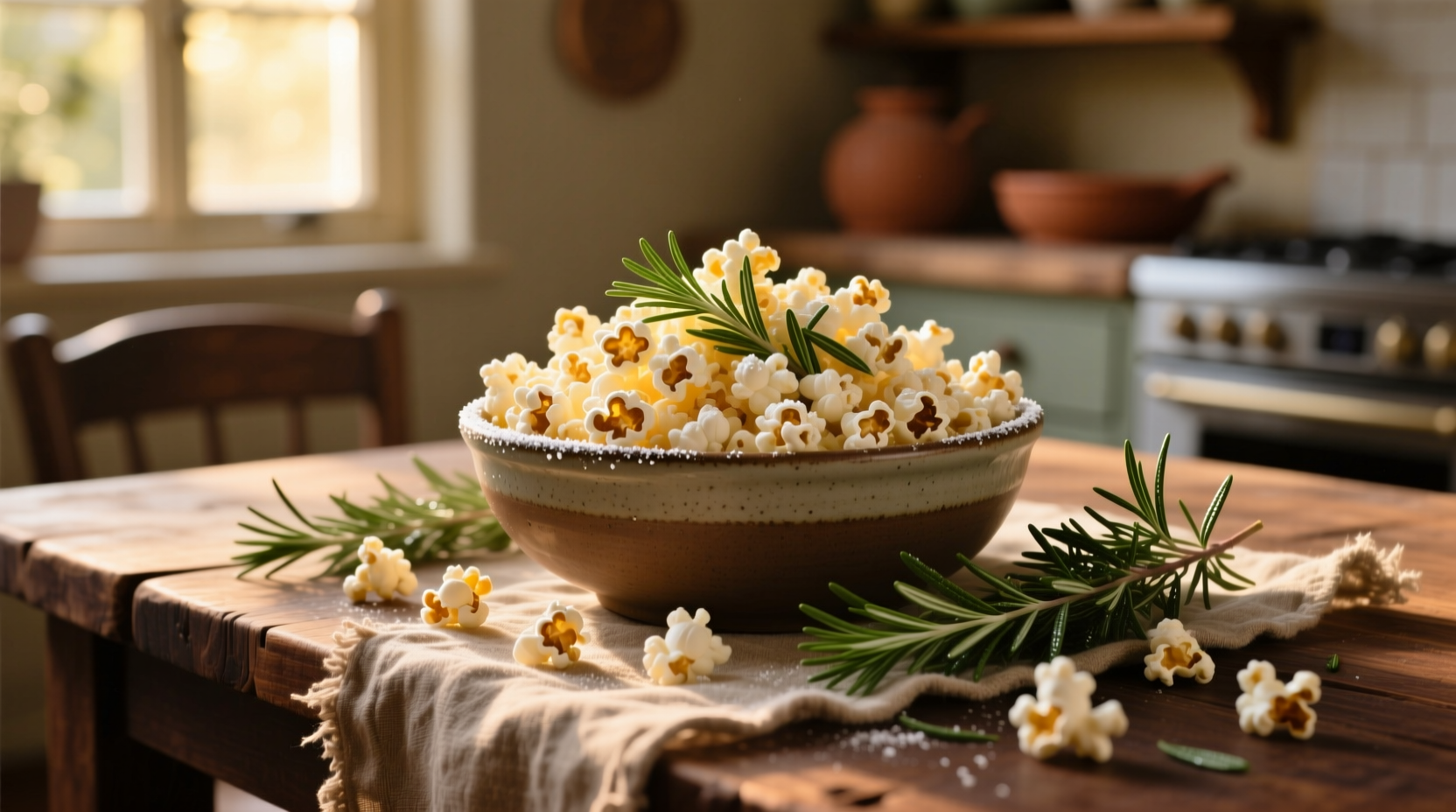 your popcorn needs all the rosemary youve got
