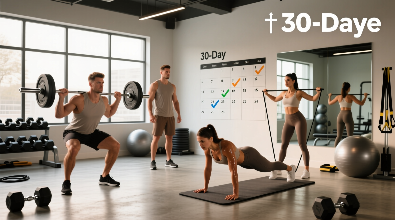 30 day strength training muscle gain guide