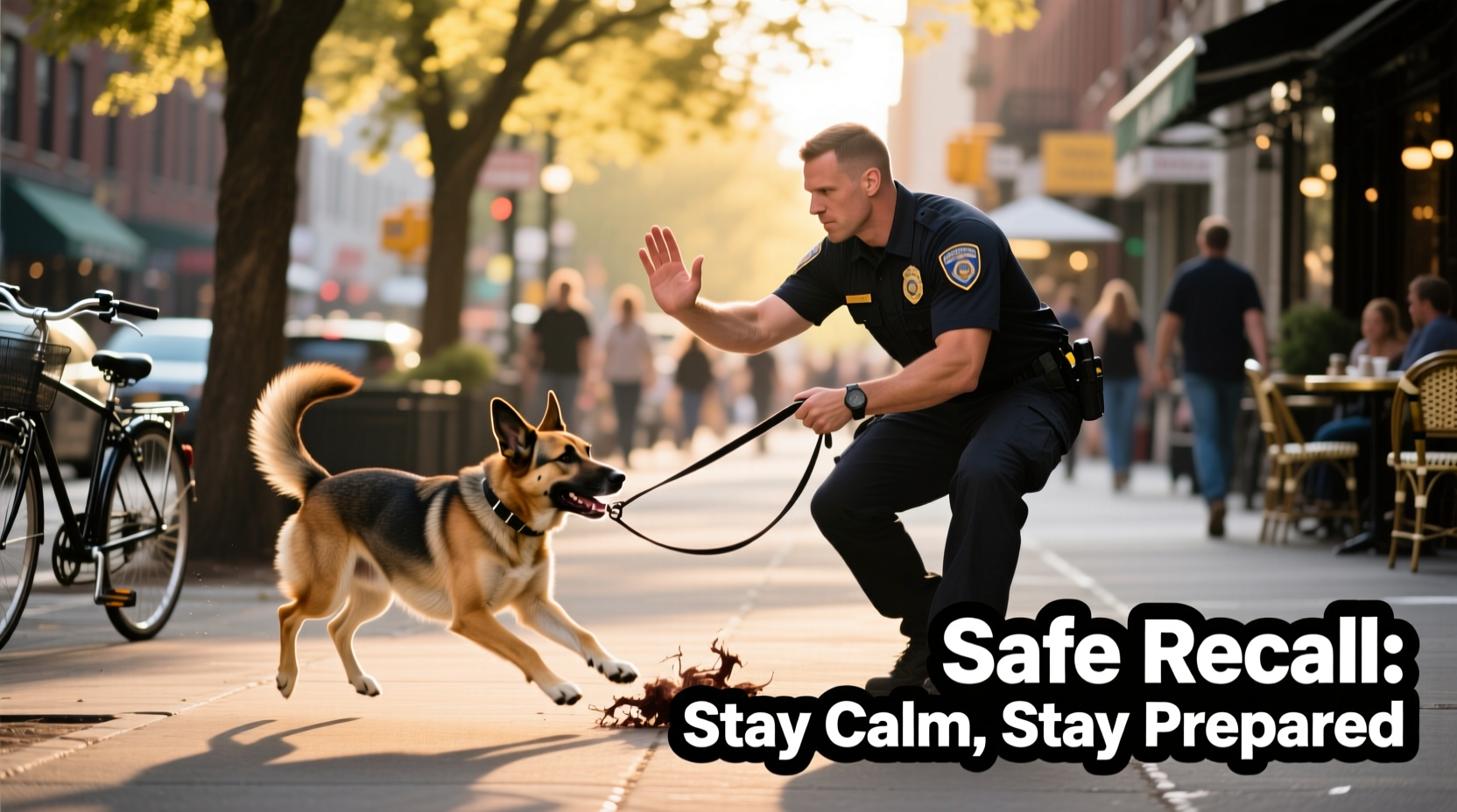 effective strategies to safely retrieve a dog that slipped off leash on wag