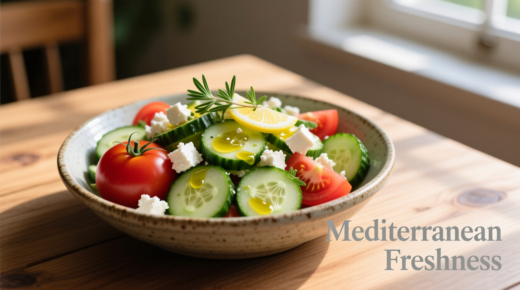 Perfect Cucumber Tomato Feta Salad Recipe in 15 Minutes