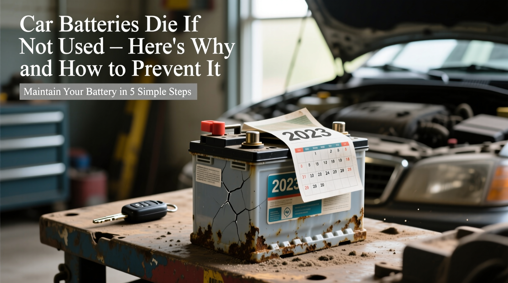 do car batteries die if not used