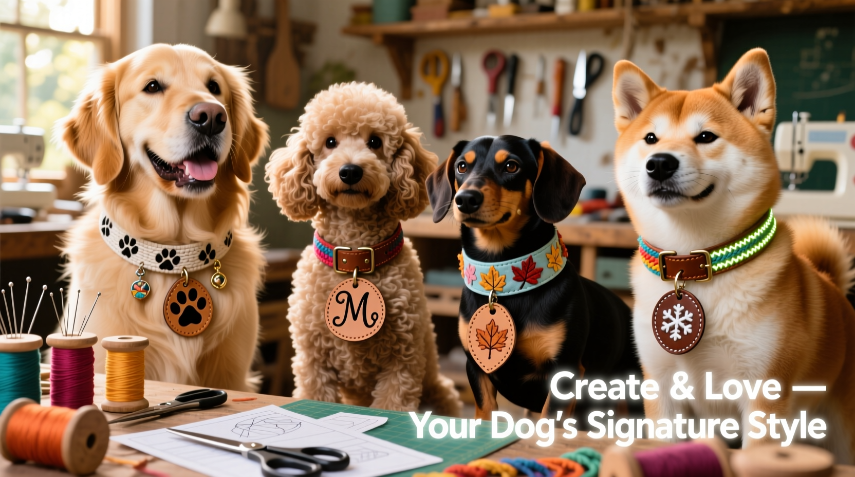 creative guide to crafting unique personalized dog collars at home