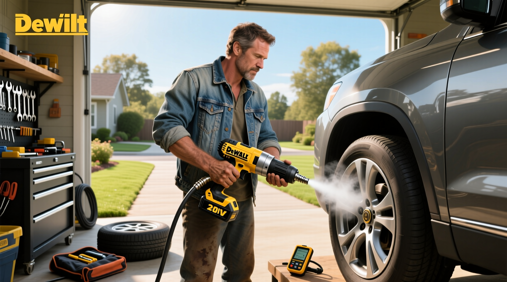 dewalt 20v tire inflator,Which cordless tire inflator is best? buying guide