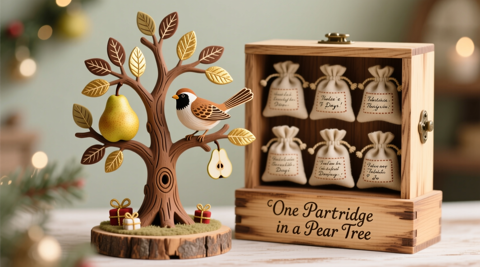 diy partridge in a pear tree gift ideas handmade unique