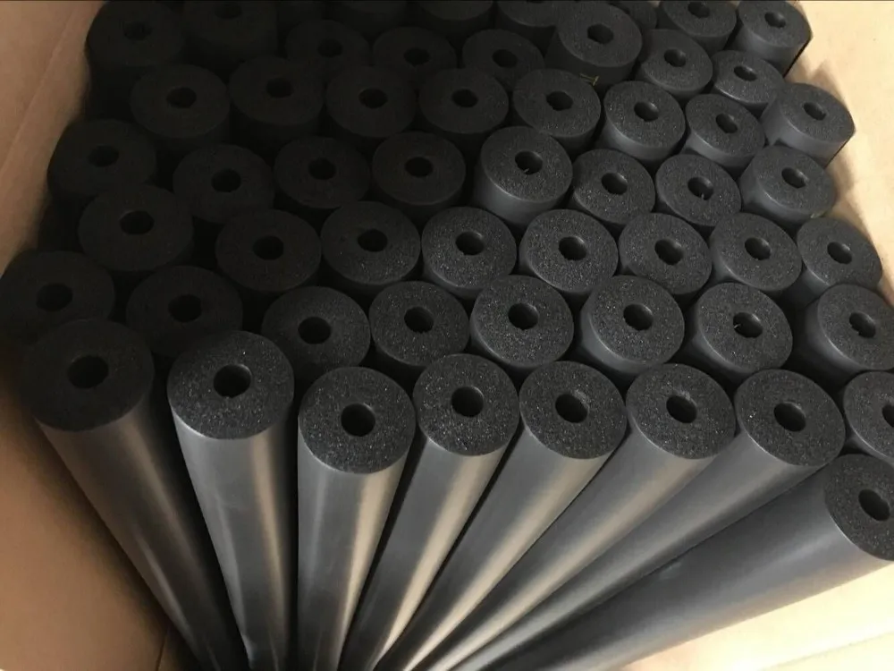 HVAC rubber foam insulation pipe insulation tube