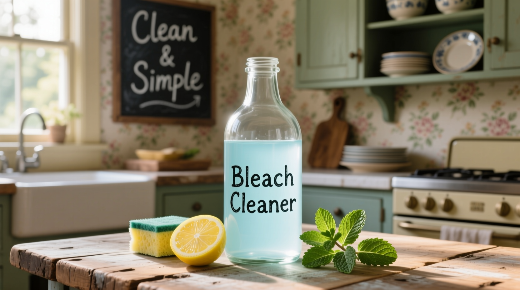 homemade bleach cleaner