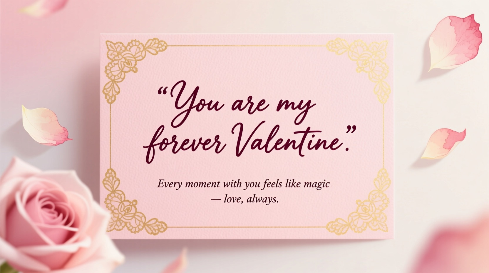 what can i write in a valentines day card
