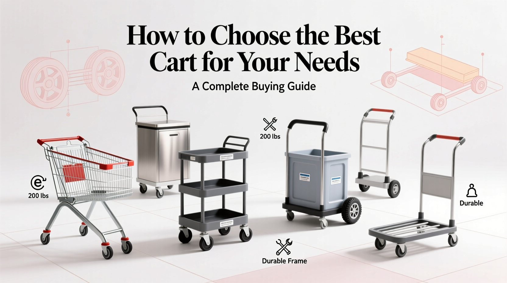 Discuss Cart How to Choose the Best Cart for Your Needs: A Complete Buying Guide