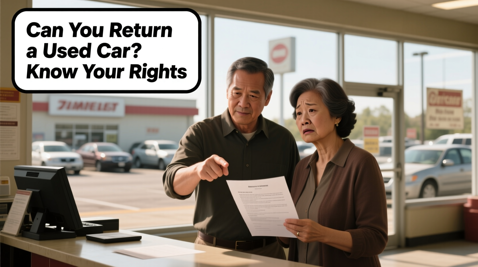 can you return a used car