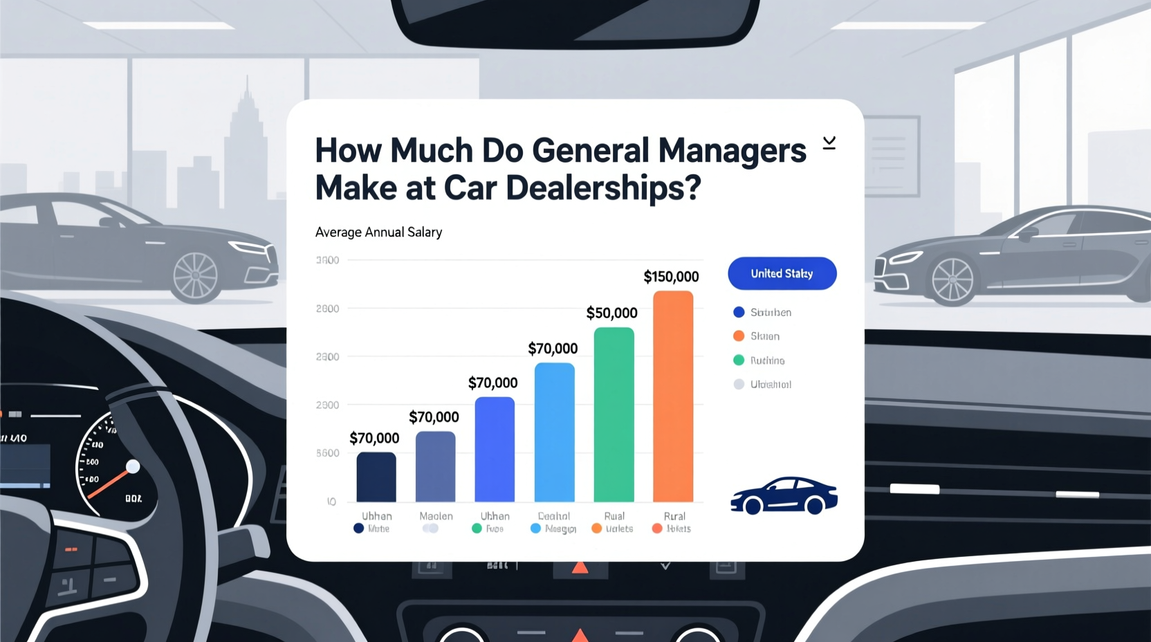 how much do general managers make at car dealerships