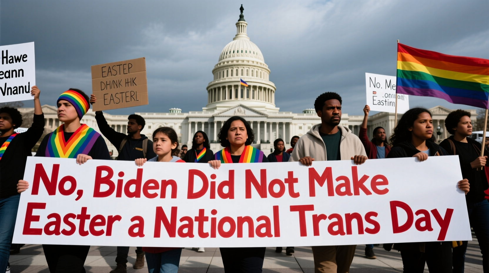 did biden make easter national trans day