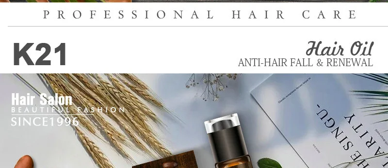 MIGE Hair Care, Argan oil Hair essential oil, Anti-Hair Fall & Renewal, K21