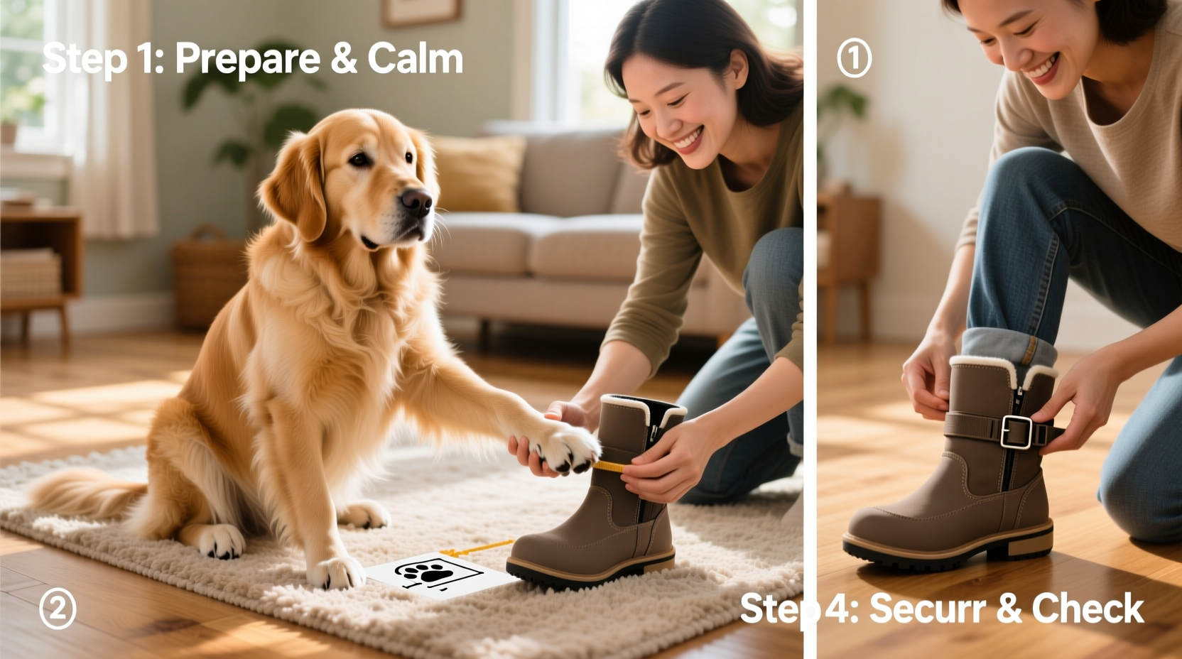 the ultimate guide to comfortably and safely putting boots on your dog