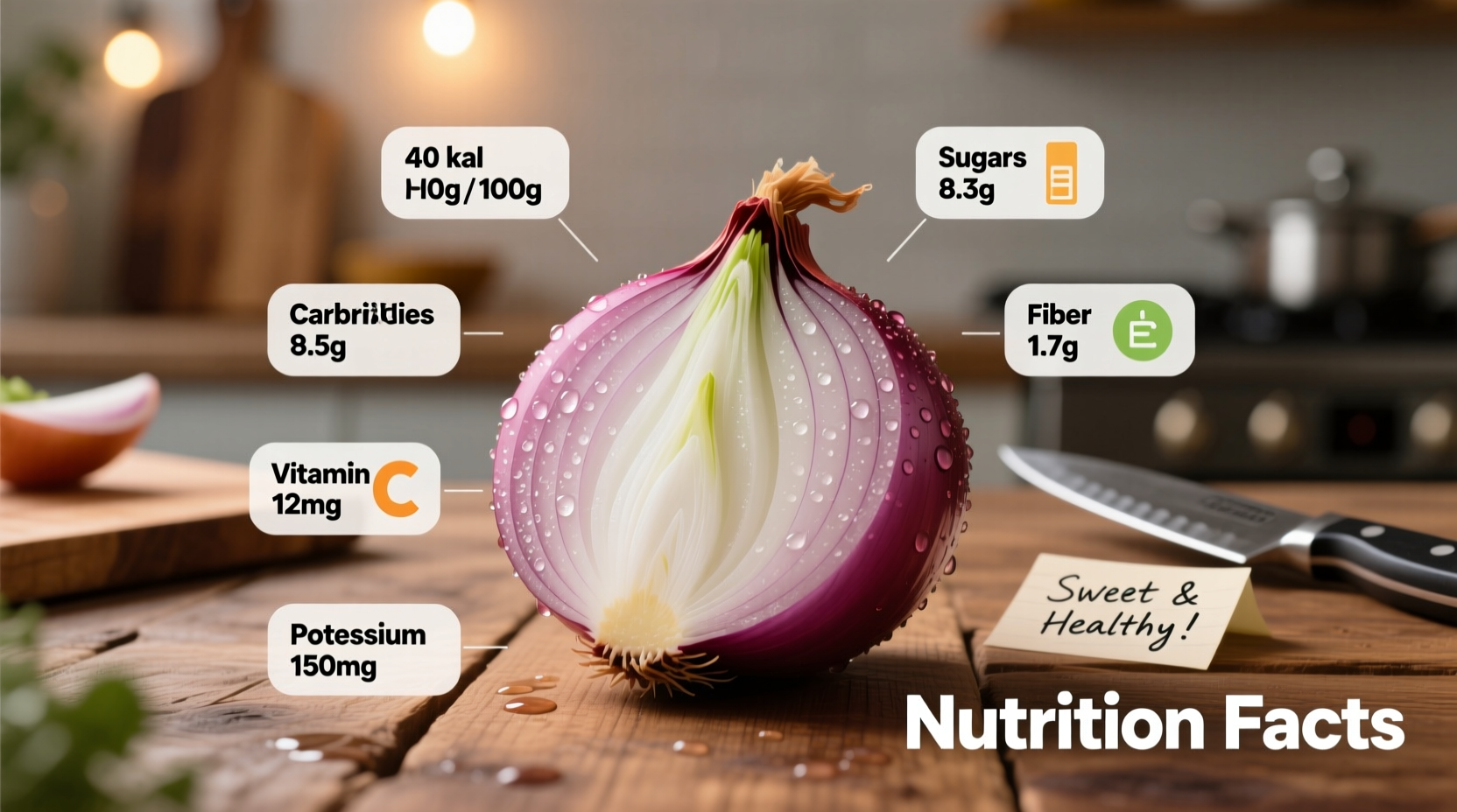 sweet onion nutrition